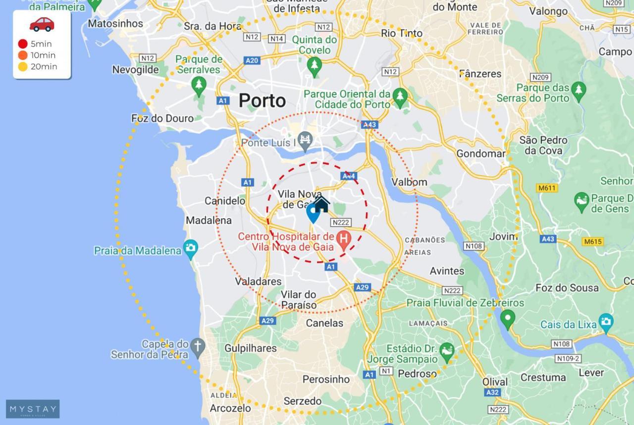 Seasons Porto-Gaia By Mystay Vila Nova de Gaia Eksteriør billede